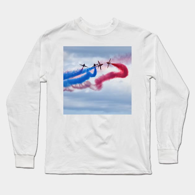 The Red Arrows Long Sleeve T-Shirt by StephenJSmith